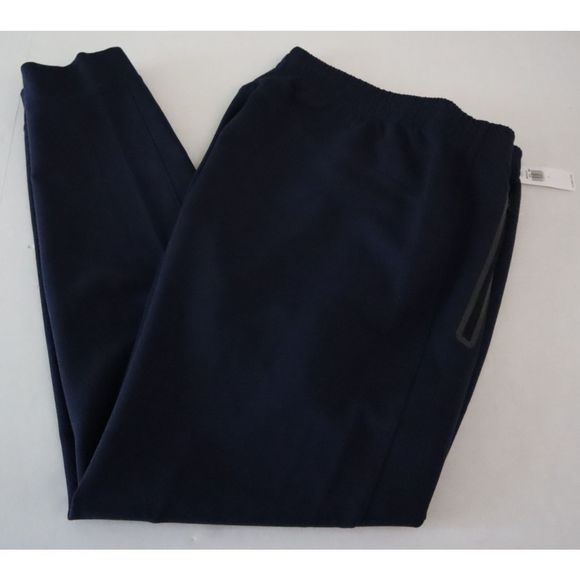 Old Navy 339709 Men's Sz L Navy Blue Dynamic Fleece Athletic Jogger Pants - Picture 7 of 9